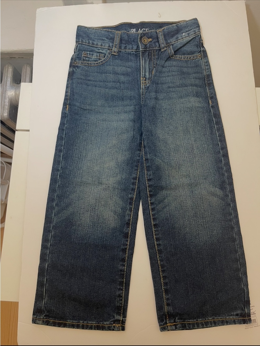 The Children's Place Boys' Indigo Straight-Leg Jeans New Size 4